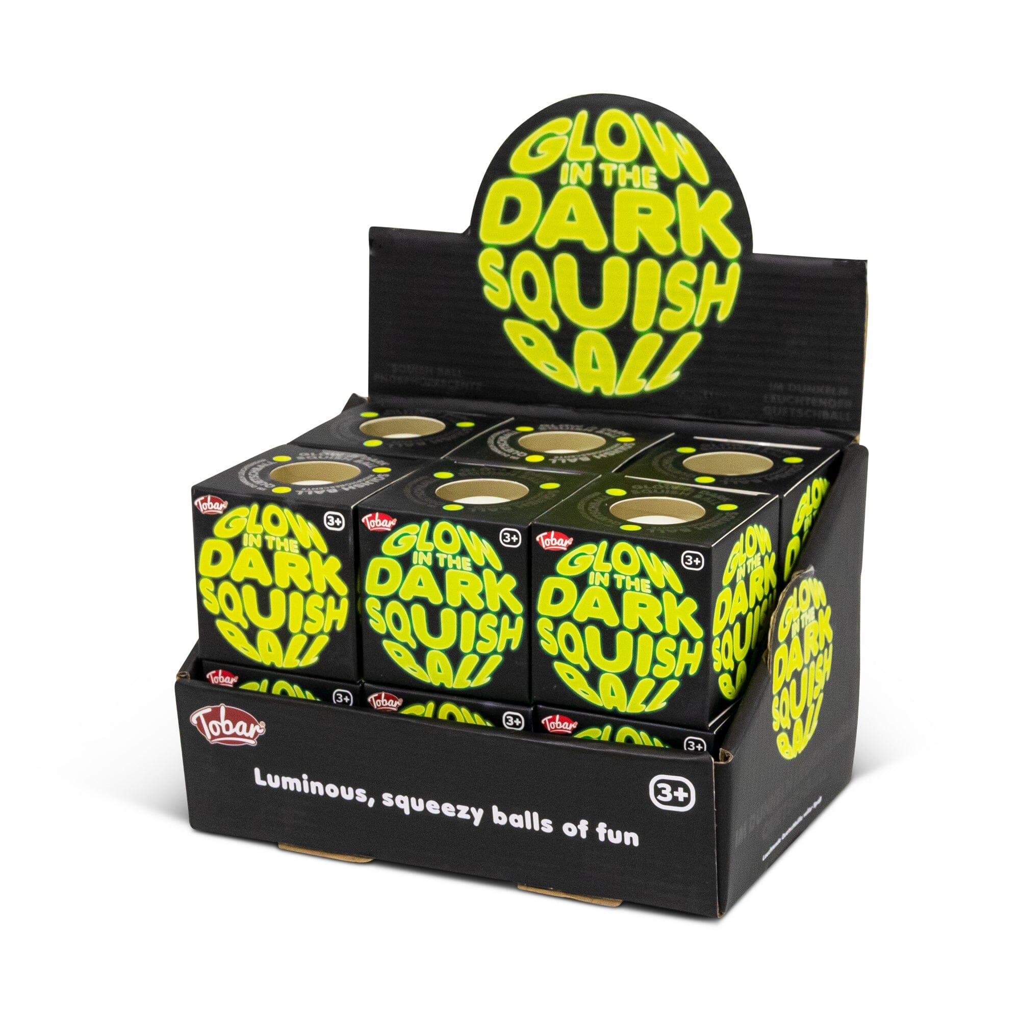 Scrunchems Glow In The Dark Squish Ball Fidget Toy (1pc) Simple Scrunchems 