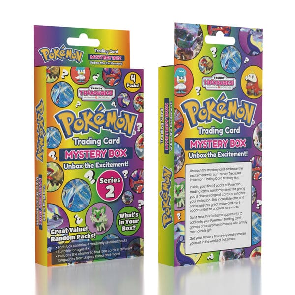 Trendy Treasures: Pokémon TCG Mystery Box Series 2 (Exclusive to magazineracksdirect) Simple magazineracksdirect 