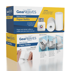 GearWaves: Mini Printer Paper Refills 10PK Simple magazineracksdirect 