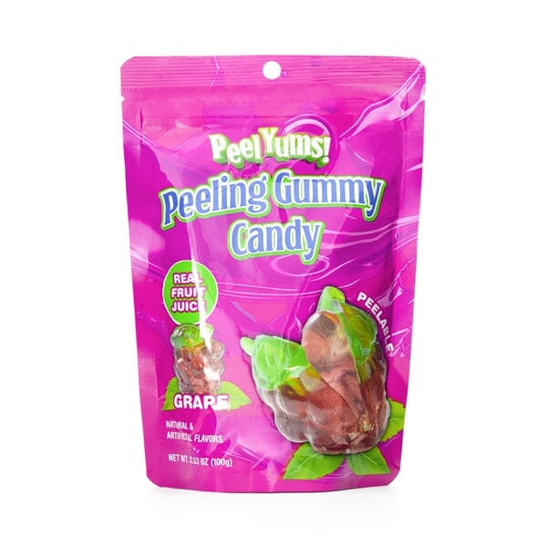 PeelYums Peelable 3D Fruit Gummy Candy (100g) Multiple Flavors Simple magazineracksdirect 