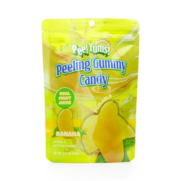 PeelYums Peelable 3D Fruit Gummy Candy (100g) Multiple Flavors Simple magazineracksdirect 