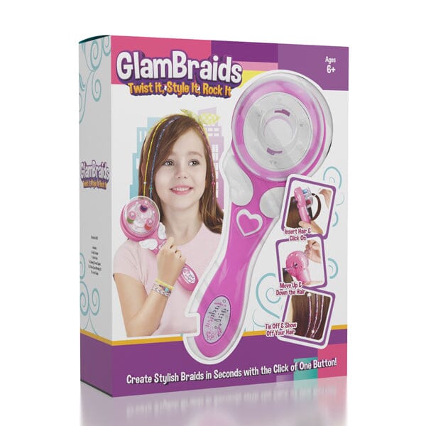 GlamBraids Electric Hair Wrapping DIY Styling Tool Preorder magazineracksdirect 