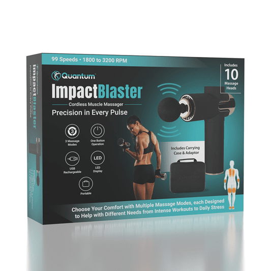 Quantum: ImpactBlaster Cordless Muscle Massager Preorder Showcase  600