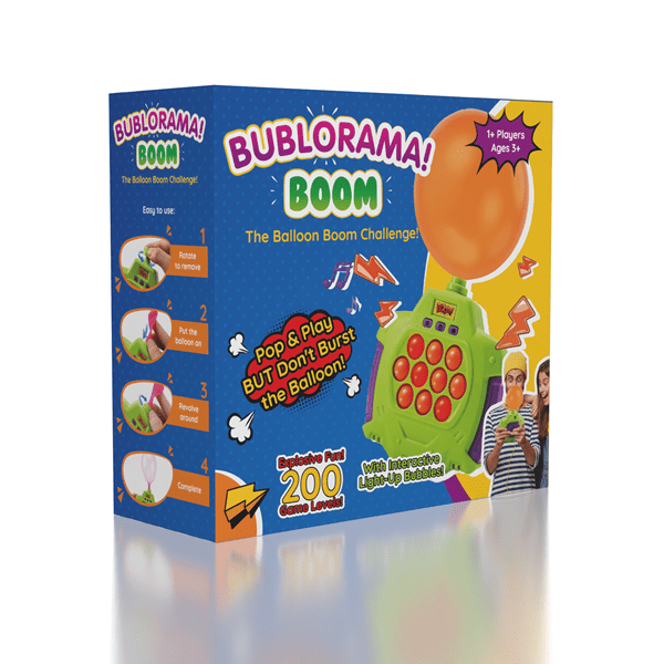 Bublorama! Electronic Bubble Popping Fidget Game - With Balloons Simple magazineracksdirect 