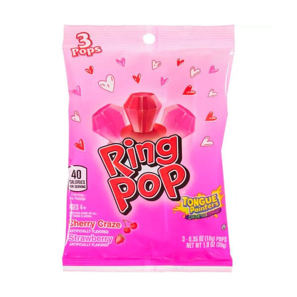 Ring Pop: Valentines Day Edition (3 Pack) Simple magazineracksdirect 