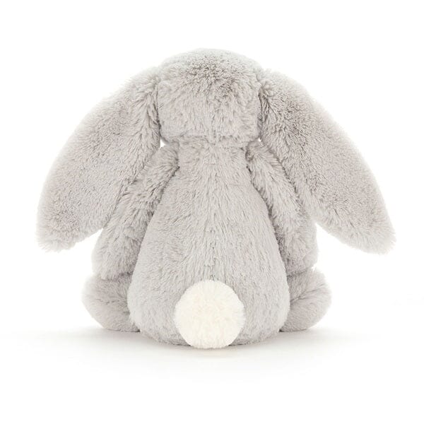 Jellycat: Bashful Silver Bunny Stuffed Animal - Medium Simple Jellycat 