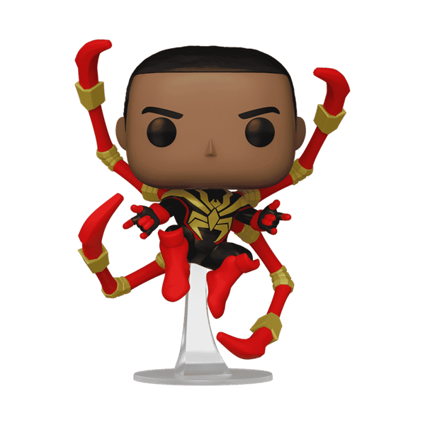 Funko Pop! Marvel: Spider-Man - Miles Morales Iron Spider with Chase (Styles May Vary) Simple Funko 