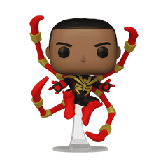 Funko Pop! Marvel: Spider-Man - Miles Morales Iron Spider with Chase (Styles May Vary) Simple Funko 