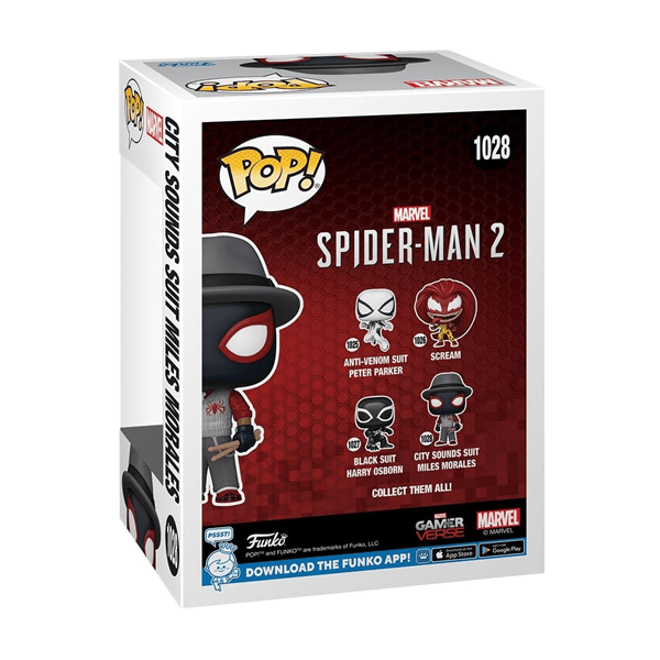 Funko Pop! Marvel: Gamerverse - Spider-Man 2 City Sounds Suit Miles Morales Simple Funko 