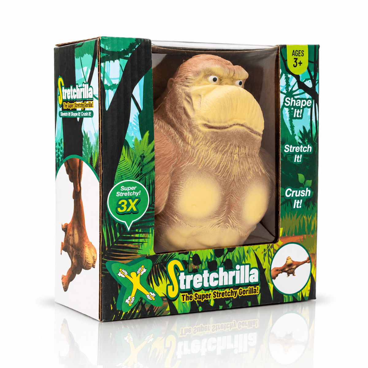 Stretchrilla: The Super Stretchy Gorilla | As Seen On Social! Simple Exclusive 