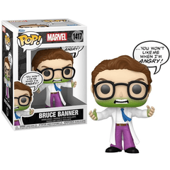 Funko Pop! Marvel: Bruce Banner (Don't Make Me Angry) Simple Funko 