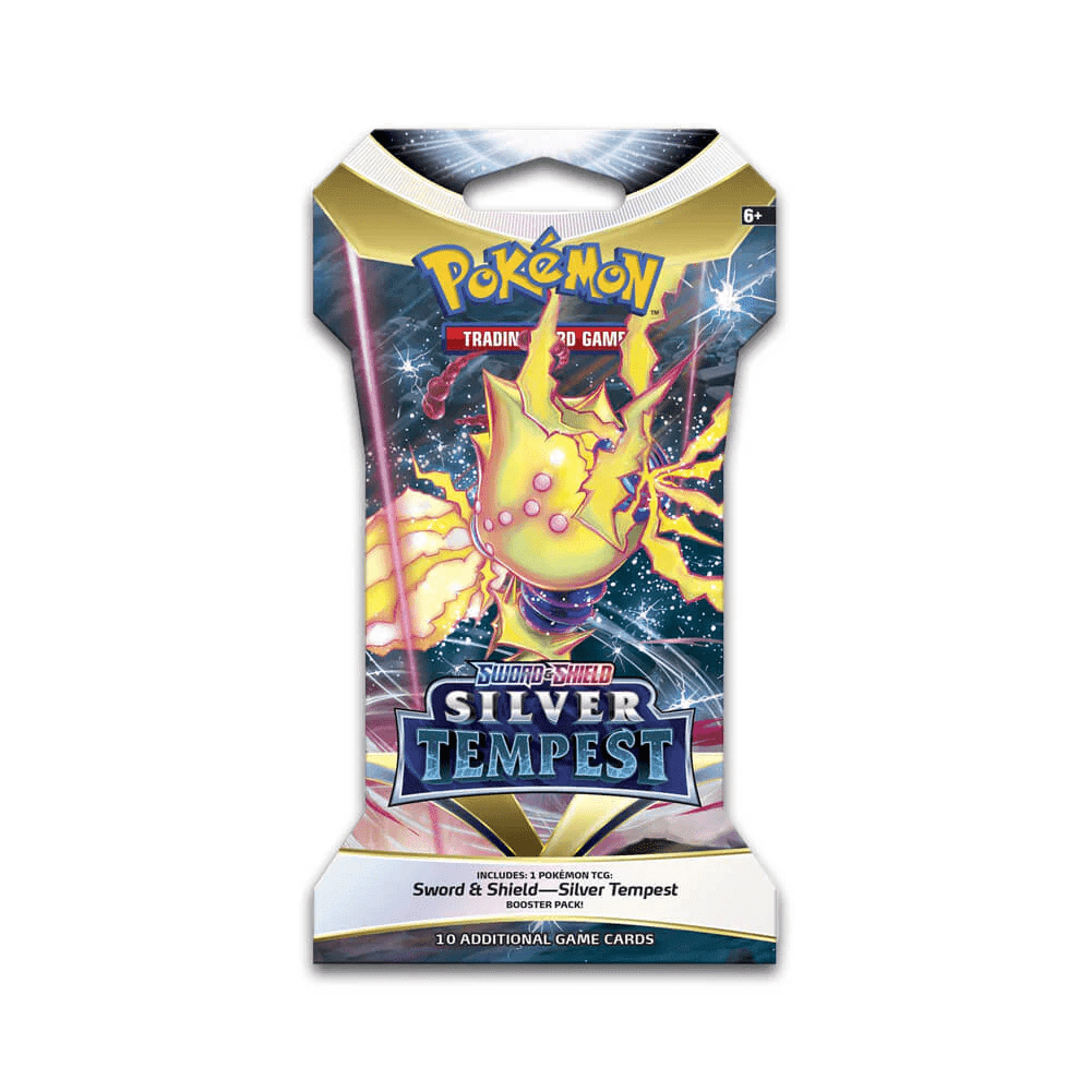 Pokmon TCG: Sword & Shield Silver Tempest Sleeved Booster Pack Showcase Pokmon TCG: Sword & Shield Silver Tempest Sleeved Booster Pack Showcase