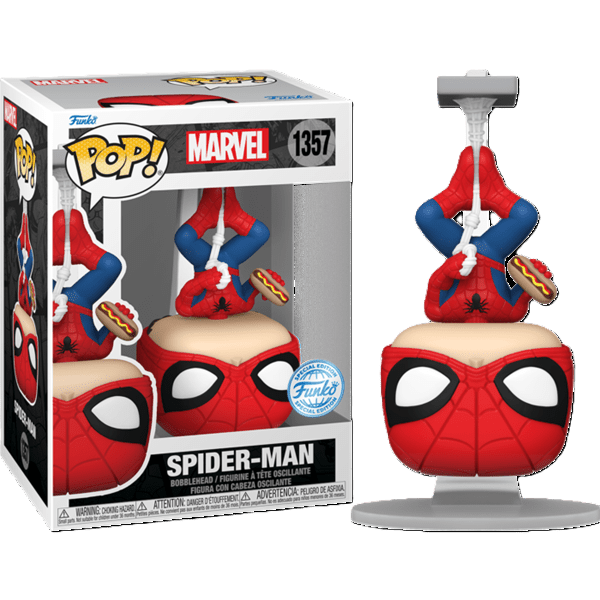 Funko POP! Games: Spider-Man with Hot Dog Preorder magazineracksdirect 