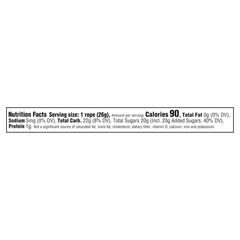 Nerds Rope Christmas Candy - .92oz Simple Nerds 