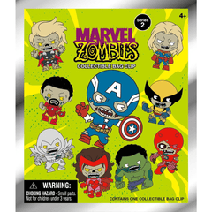 3D Anime: Marvel PVC Zombies Display Bag Clips Series 2 (1pc) Simple Marvel 