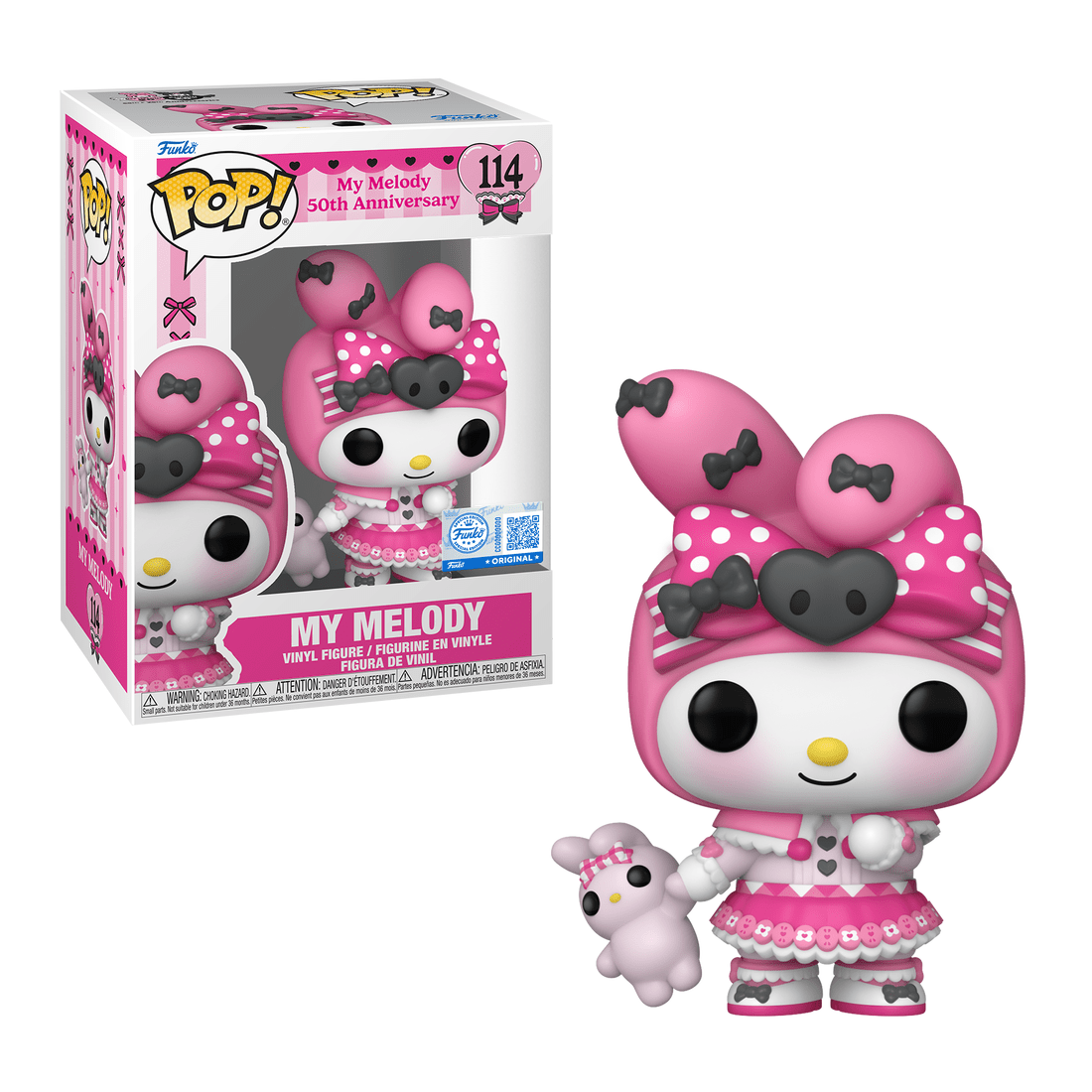 Funko Pop! Hello Kitty & Friends – My Melody with Pipi (50th Anniversary) Simple Funko 
