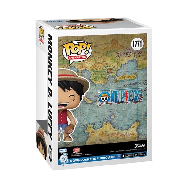 Funko Pop! Anime: One Piece - Monkey D. Luffy with Meat Simple Funko 