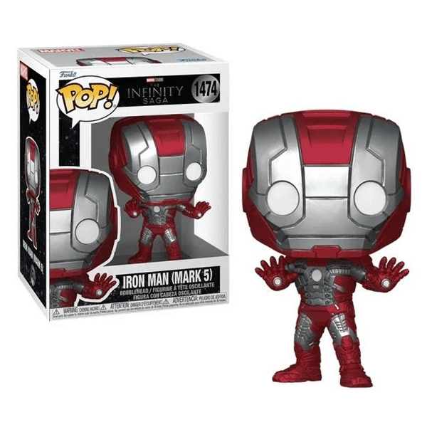 Funko Pop! Marvel: Infinity Saga - Iron Man (Mark 5) Simple Funko 