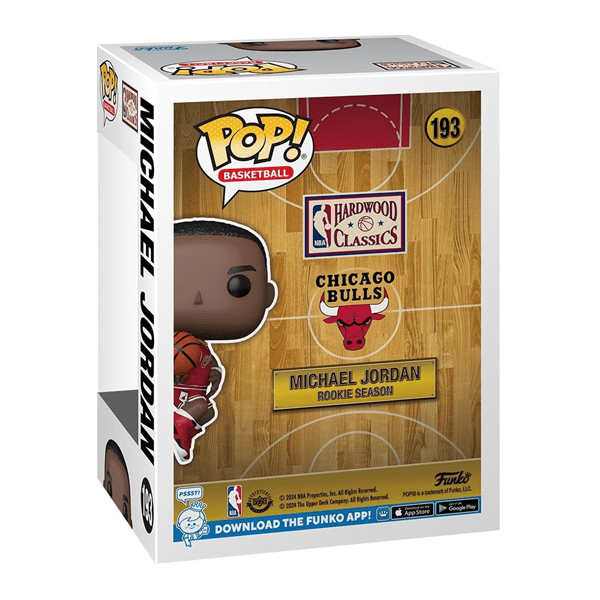 Funko Pop! NBA: Chicago Bulls - Rookie Season Michael Jordan Figure Simple Funko 