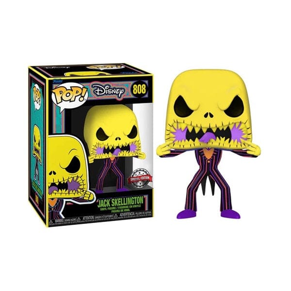 Funko Pop! TNBC – Jack Skellington Scary Face Special Edition (Exclusive) Simple Showcase 