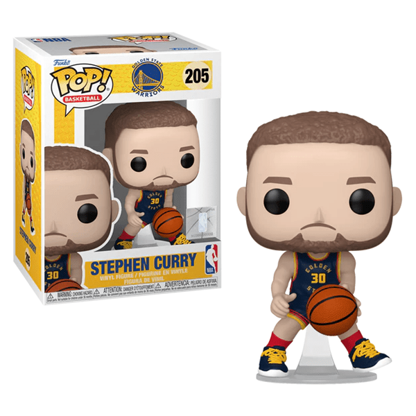 Funko Pop! NBA: Warriors - Stephen Curry (City Edition Uniform 24) Simple Funko 