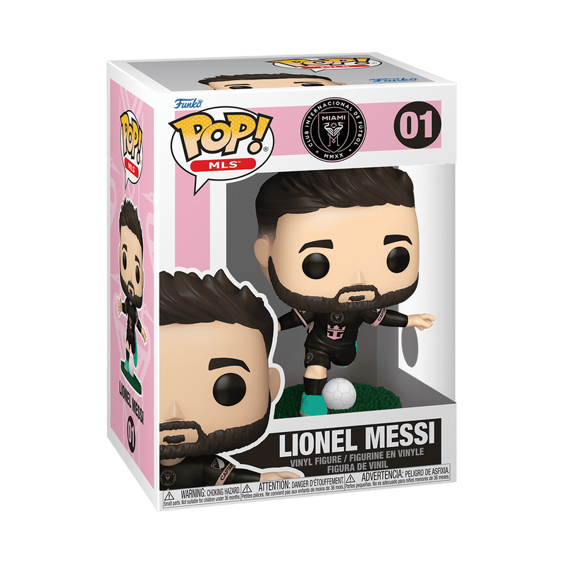 Funko Pop! MLS: Lionel Messi - Inter Miami CF (Away Jersey) Simple Funko 