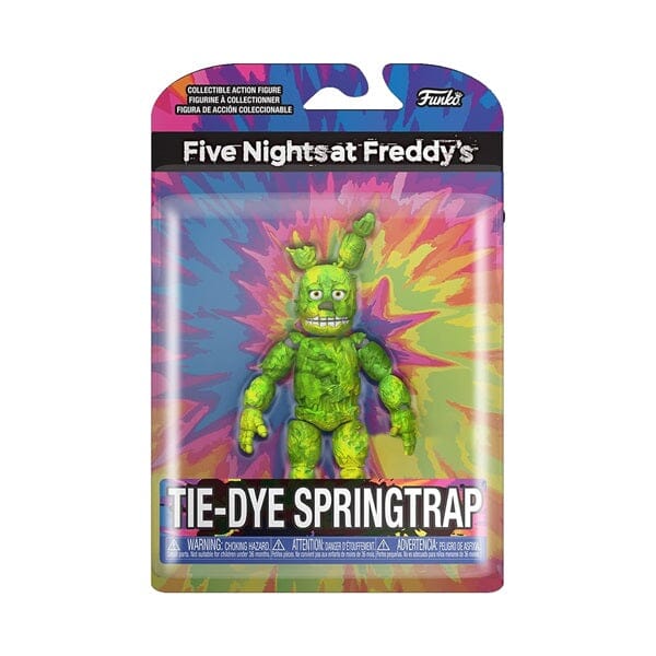 Funko! Five Nights At Freddy's - Tie-Dye Springtrap Action Figure