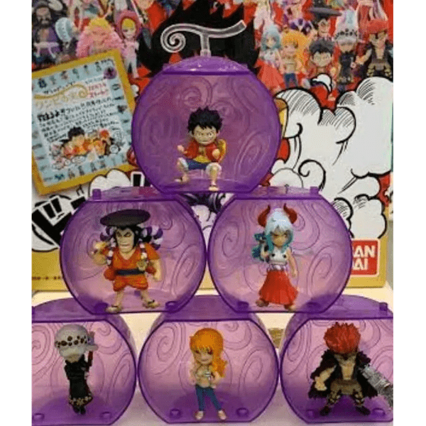 One Piece: Gashapon Blinds One Pi No Mi Blind Pack Figures (1pc) Simple One Piece 