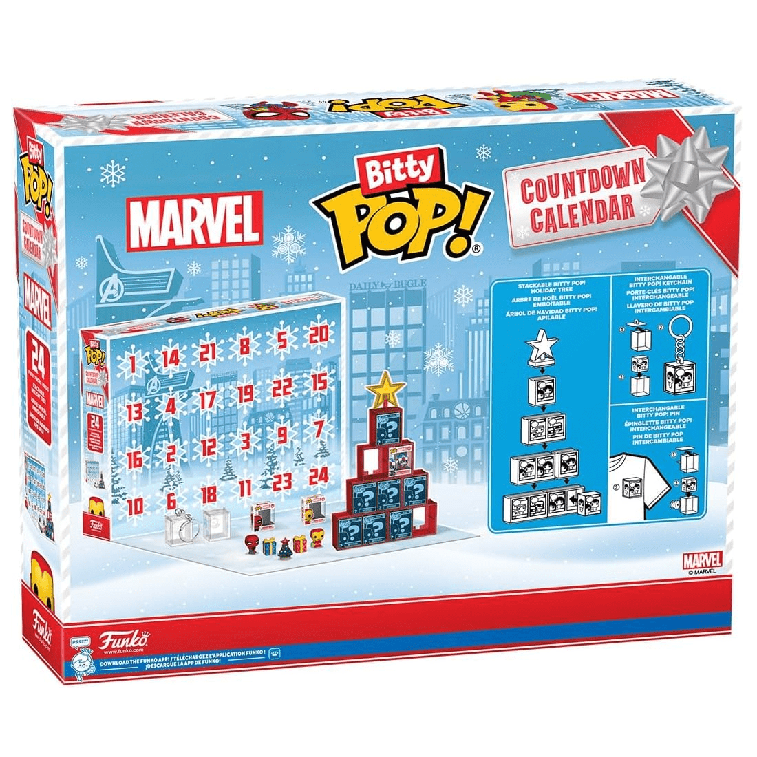 Funko Bitty Pop! Marvel Comics: Advent Holiday Countdown Calendar Simple Funko 