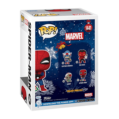 Funko Pop! Marvel: Holiday - Spider-Man with Open Gift Figure Simple Funko 