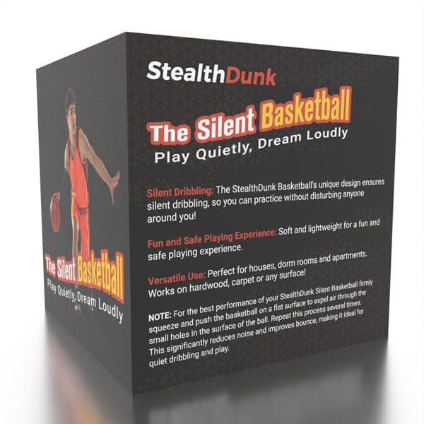 StealthDunk: The Silent Basketball - Multiple Sizes Simple Exclusive 