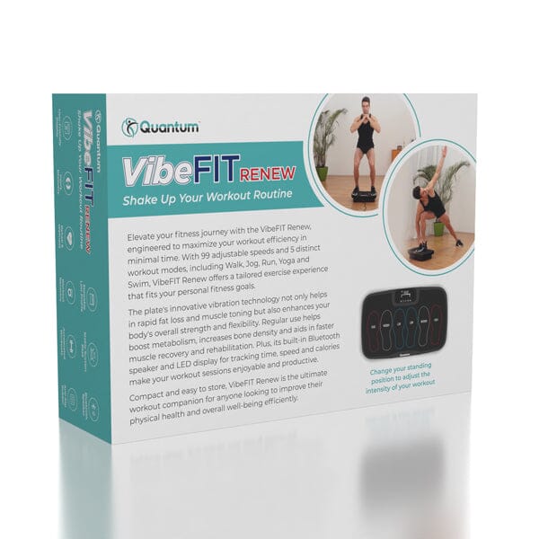 Quantum™ VibeFIT Renew: Vibration Plate Whole Body Vibration Machine Simple Quantum 