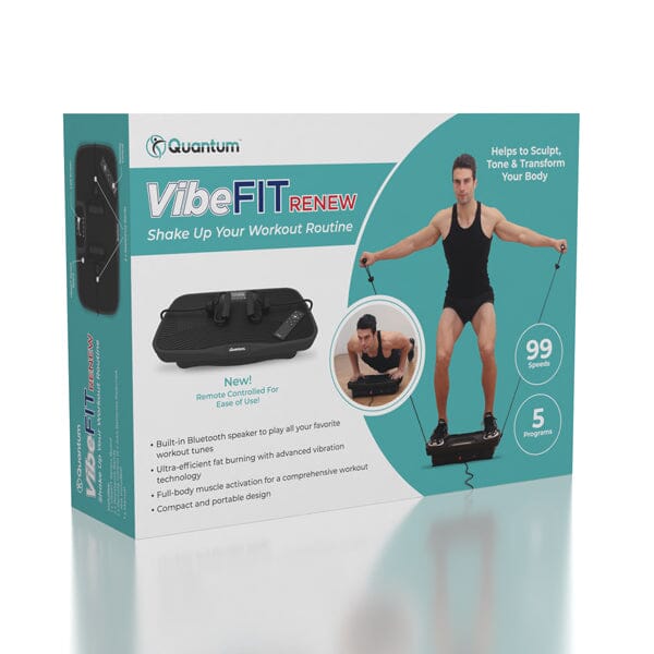 Quantum™ VibeFIT Renew: Vibration Plate Whole Body Vibration Machine Simple Quantum 