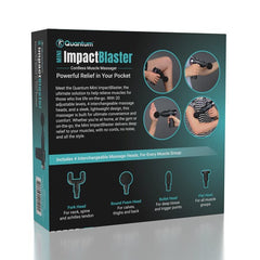 Quantum™ Mini ImpactBlaster Cordless Muscle Massager Simple Quantum 