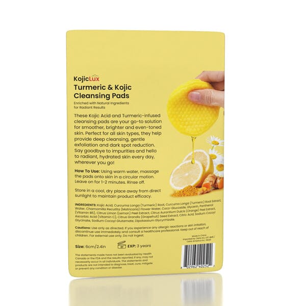 KojicLux Kojic & Turmeric Cleansing Pads (40 Pads) Simple Exclusive 