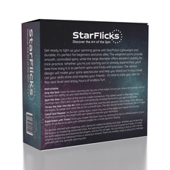 StarFlicks Space Designs Spinning Star in Multi Color Simple Exclusive 