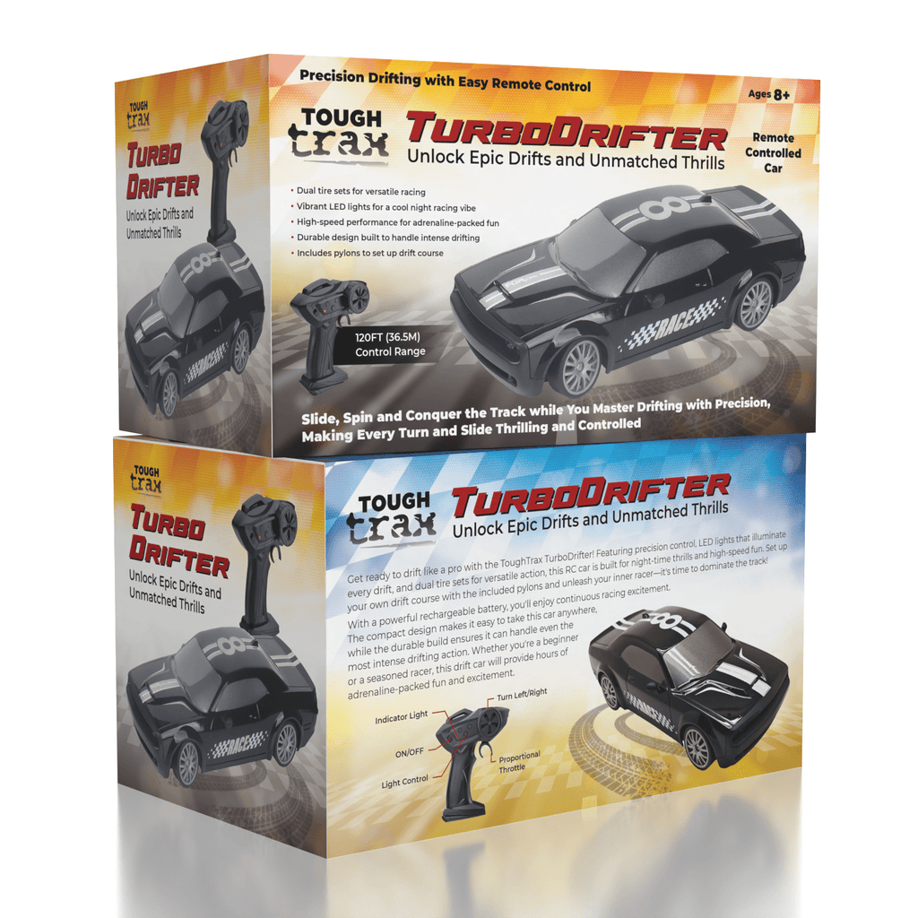 Turbo Racing 1:76 RC Drift Car ＋ドローンセット Turbo Racing 1/76 Drift RC Car With Gyro Radio Full | Astore