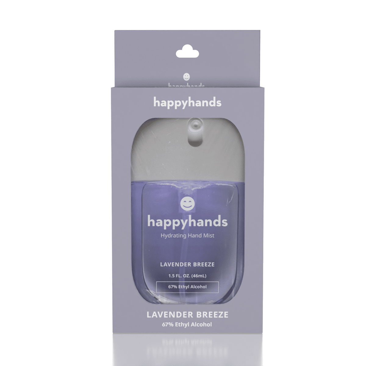 HappyHands Hydrating Rinse-Free Hand Mist (46mL) Multiple Scents Simple Exclusive 