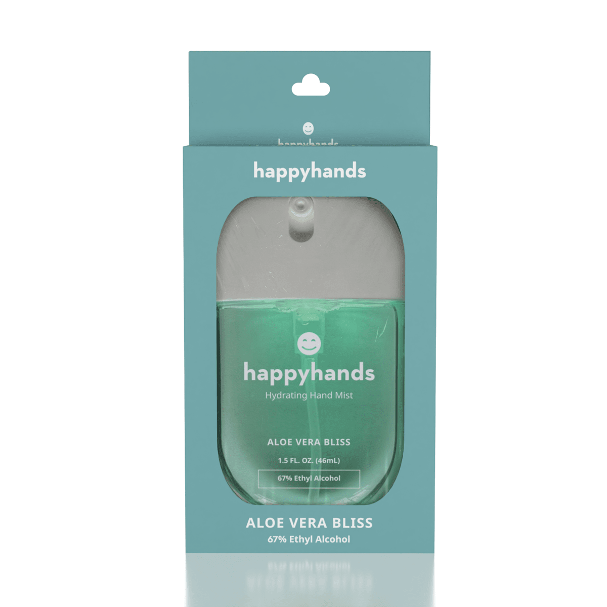 HappyHands Hydrating Rinse-Free Hand Mist (46mL) Multiple Scents Simple Exclusive 