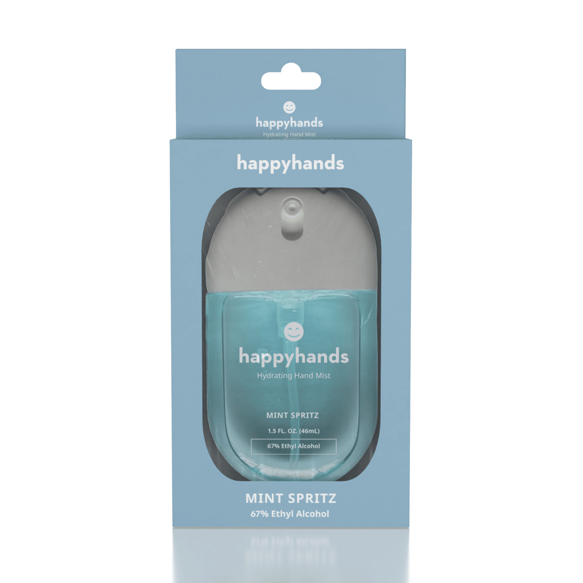 HappyHands Hydrating Rinse-Free Hand Mist (46mL) Multiple Scents Simple Exclusive 