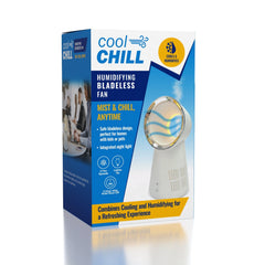 Cool Chill: Bladeless Humidifying Fan Simple Cool Chill 