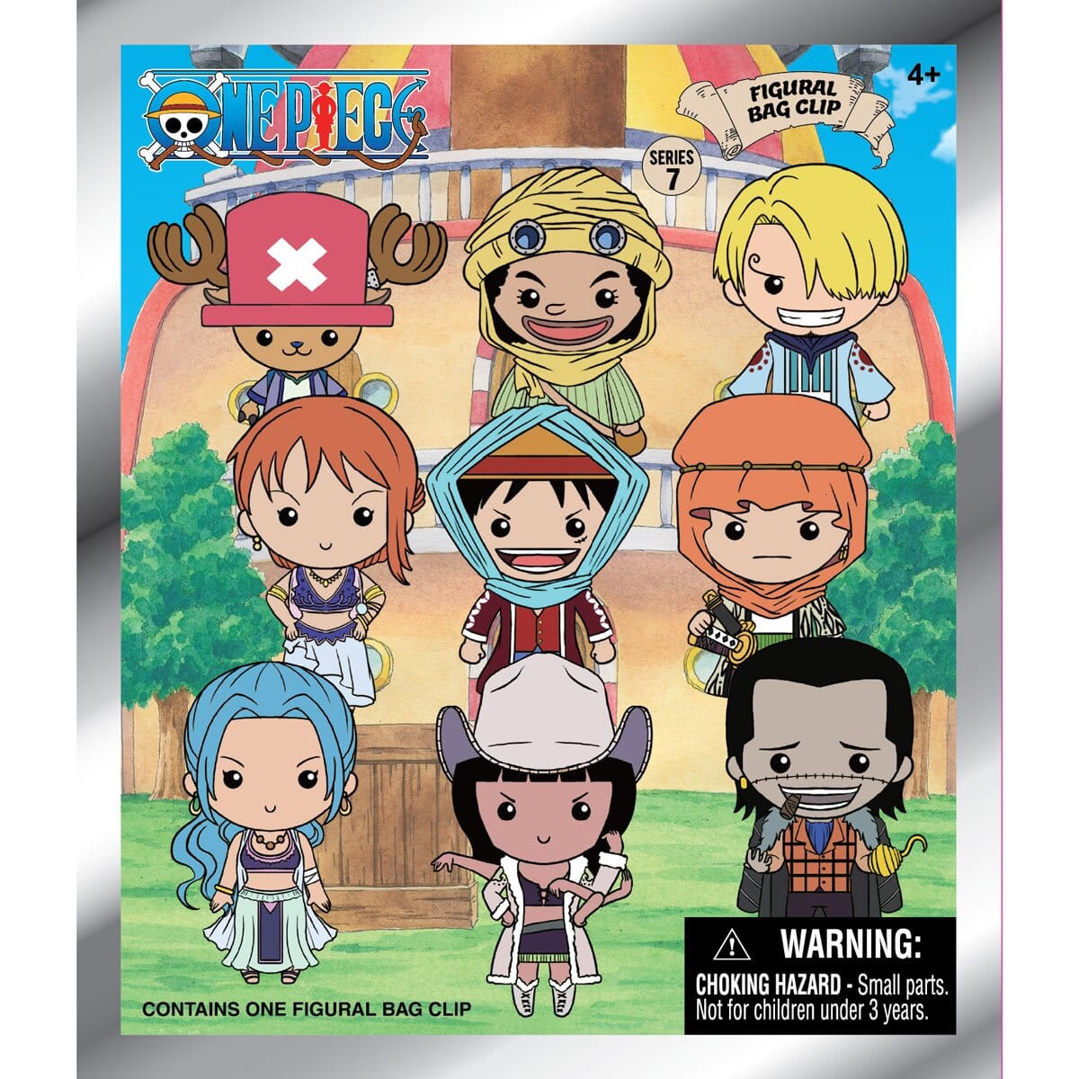 3D Anime: One Piece Foam Bag Clip Series 7 Blind Bag (1pc) Simple One Piece 