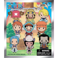 3D Anime: One Piece Foam Bag Clip Series 7 Blind Bag (1pc) Simple One Piece 