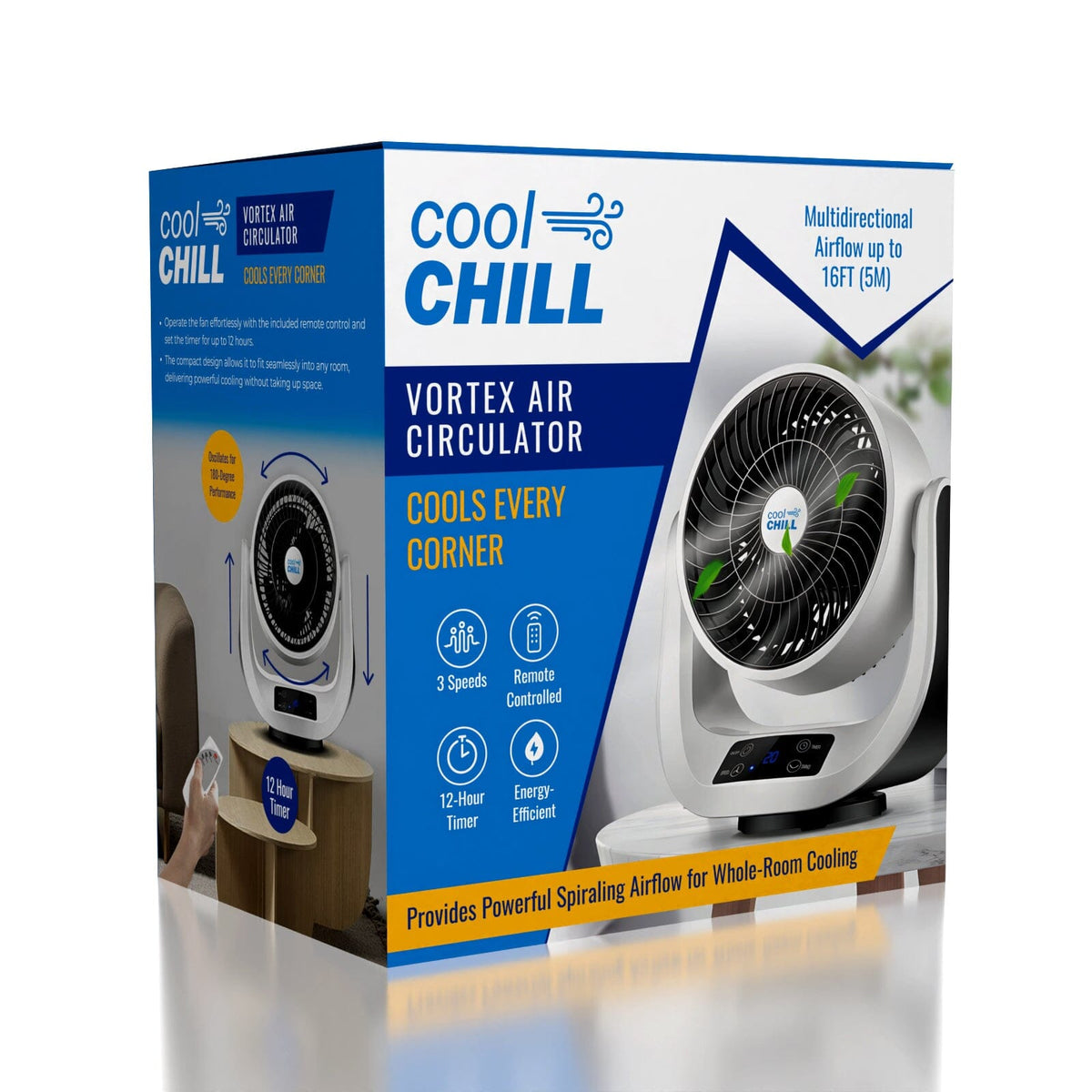 Cool Chill Vortex Air Circulation Fan – Showcase