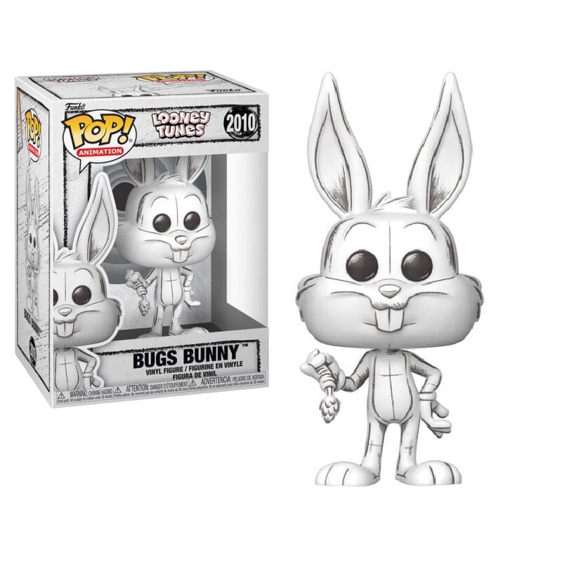 Funko Pop! Anime: Looney Tunes – Sketched Bugs Bunny Figure Simple Funko 