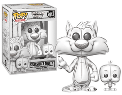 Funko Pop! Anime: Looney Tunes – Sketched Sylvester and Tweety Figure Simple Funko 