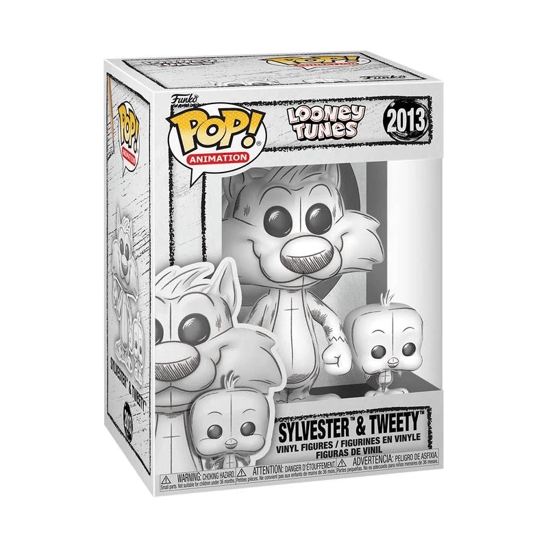 Funko Pop! Anime: Looney Tunes – Sketched Sylvester and Tweety