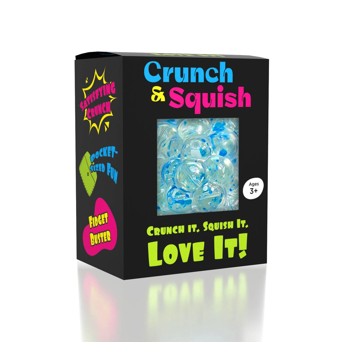 Crunch & Squish Crunchy Squishy Stress Ball Fidget Toy (Color Ships Assorted) - Ships Late March Simple Exclusive 