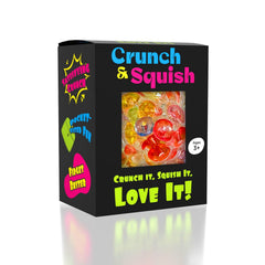 Crunch & Squish Crunchy Squishy Stress Ball Fidget Toy (Color Ships Assorted) - Ships Late March Simple Exclusive 