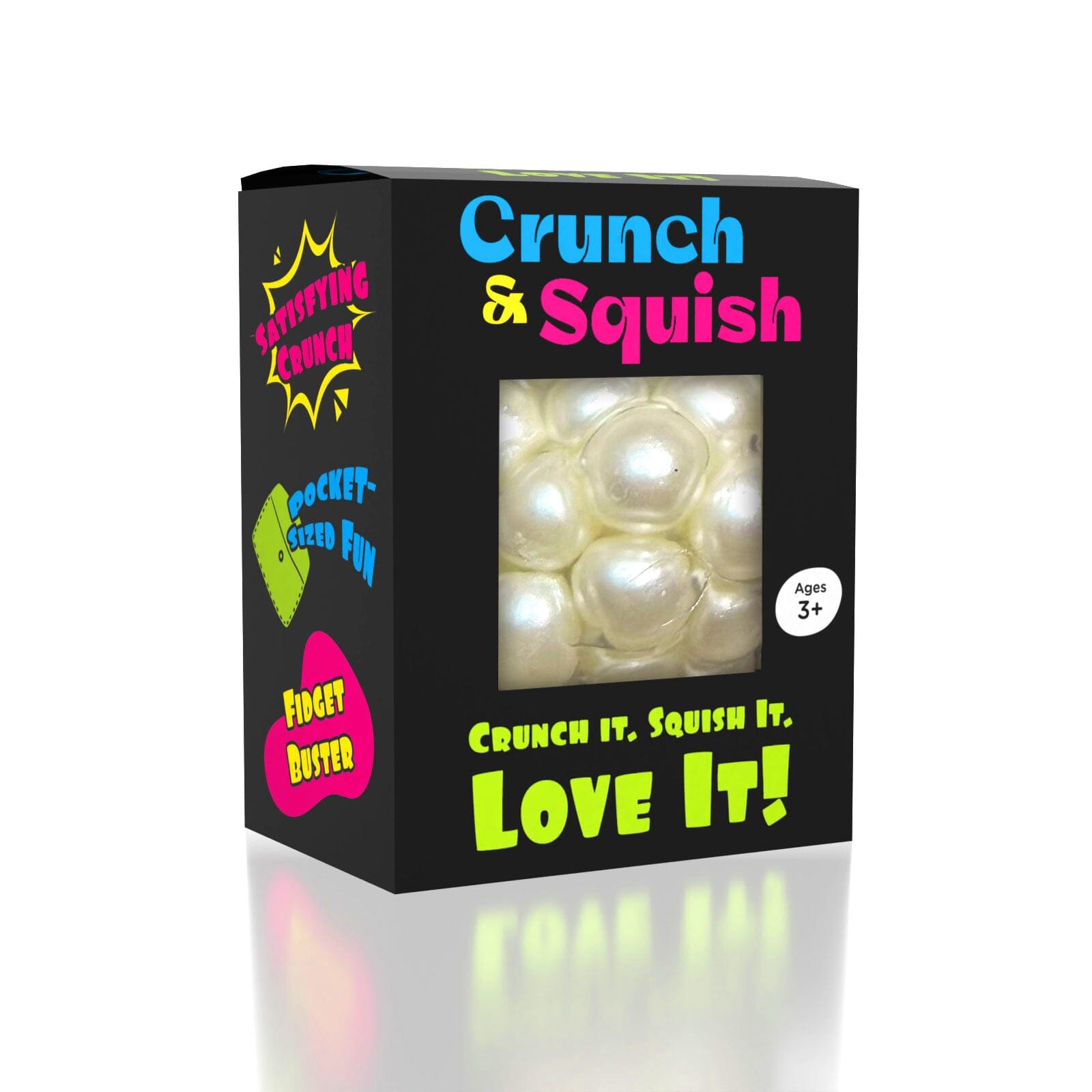 Crunch & Squish Crunchy Squishy Stress Ball Fidget Toy (Color Ships Assorted) - Ships Late March Simple Exclusive 